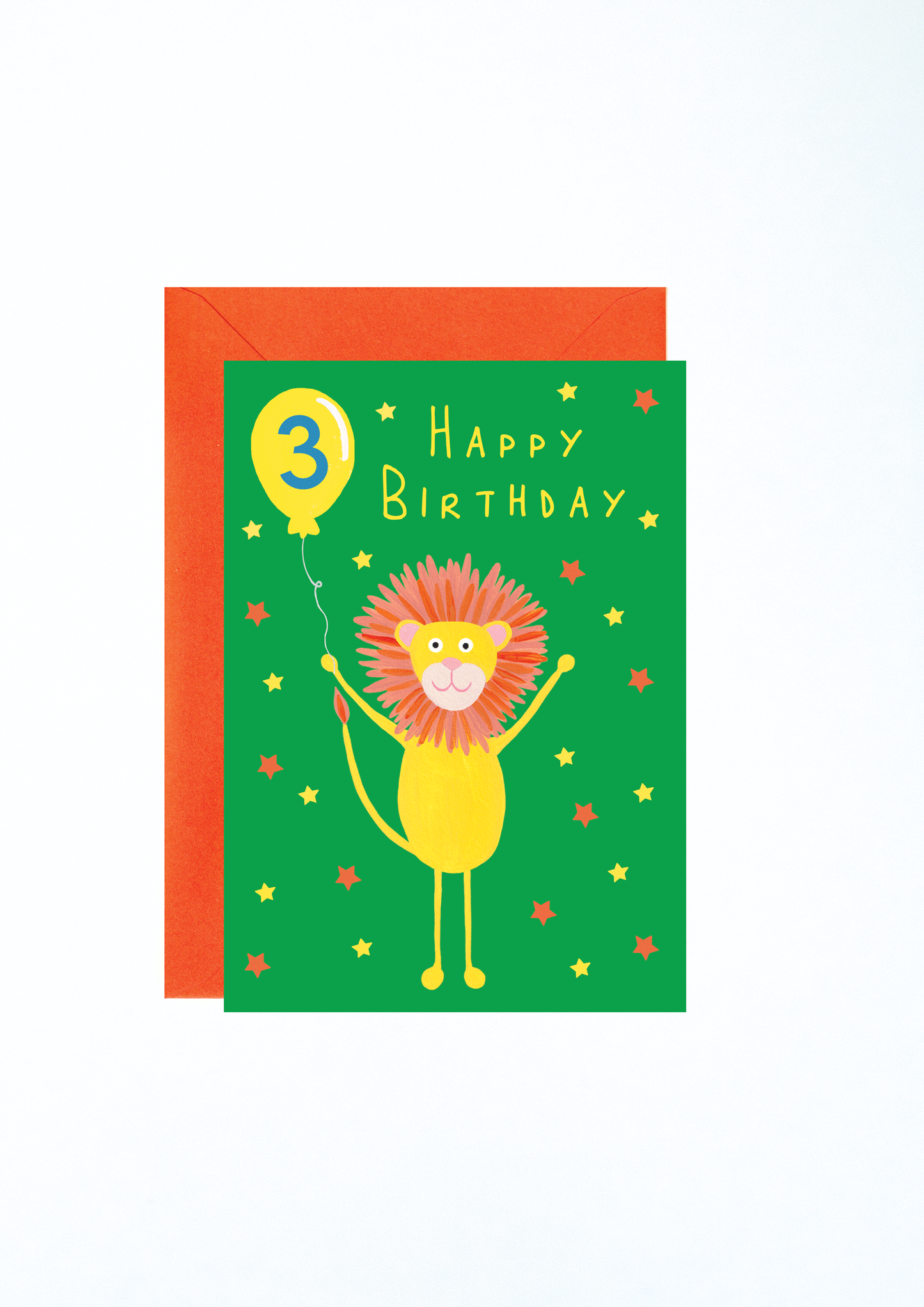 3rd Birthday Card, Age 3 Birthday Card, Lion Birthday Card, Kids Birthday Card, Cute Lion Birthday Card, Card for Three Year Old, Lion Painting, Happy Birthday 3 Year Old, Kids Ages Birthday Card, Party Animal Birthday Card, Kids Birthday, Lion Themed Birthday Card, Lion Party Animal Card, Lion Animal Card, Bright Birthday Card For Three Yea Old, Colourful 3rd Birthday Card, Kids Greeting Card, Party Animal Birthday Card