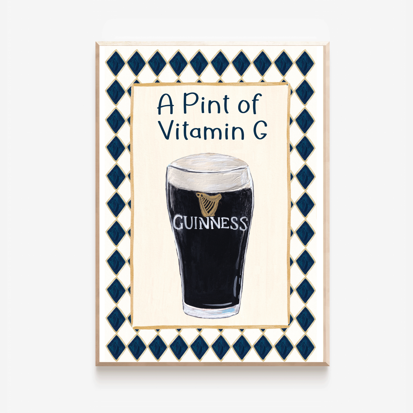 Having My Vitamin G Art Print