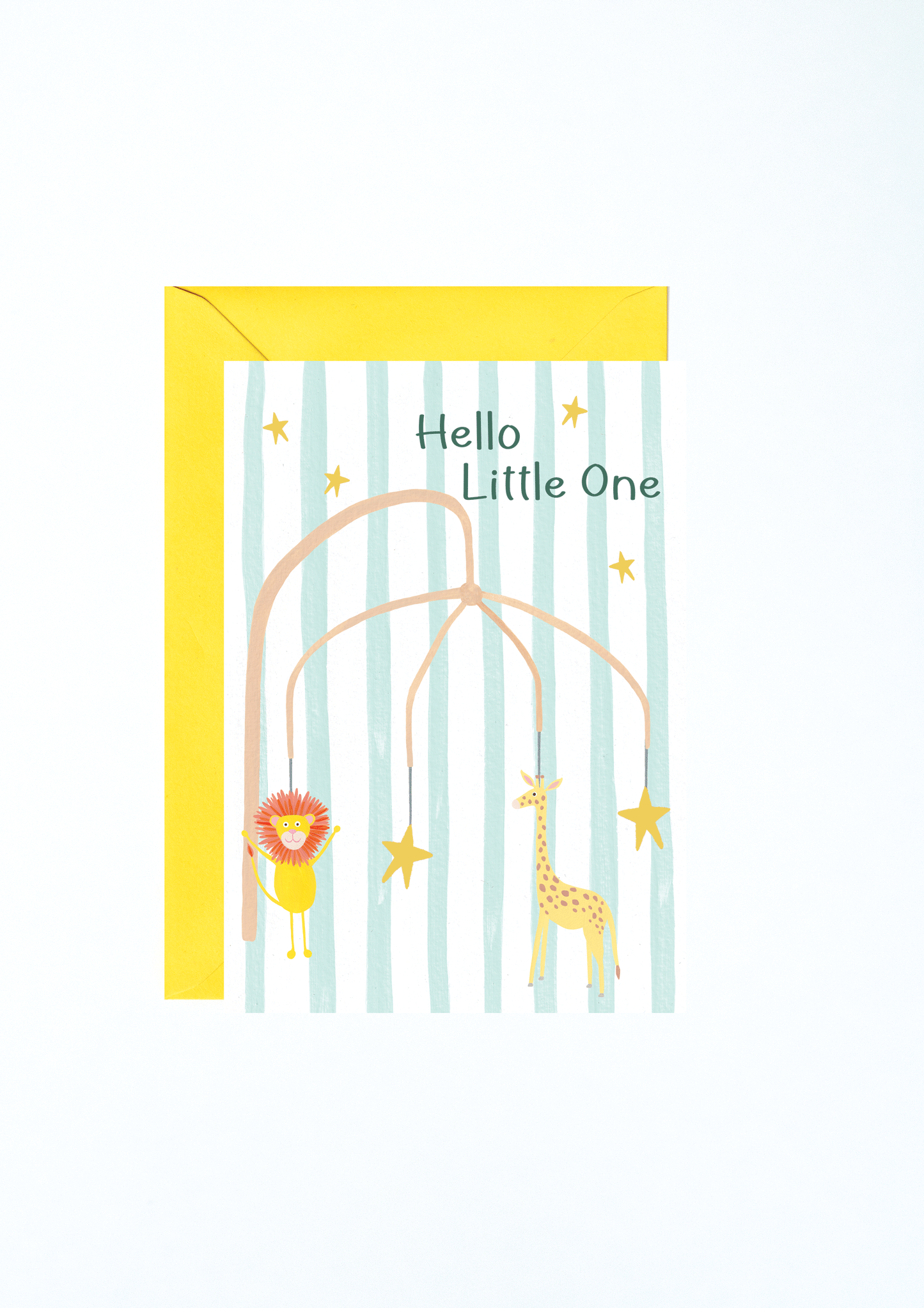 Baby Cot Mobile New Baby Card