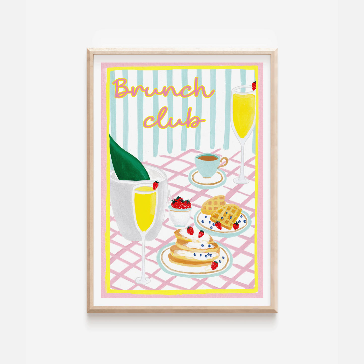 Brunch Club Art Print