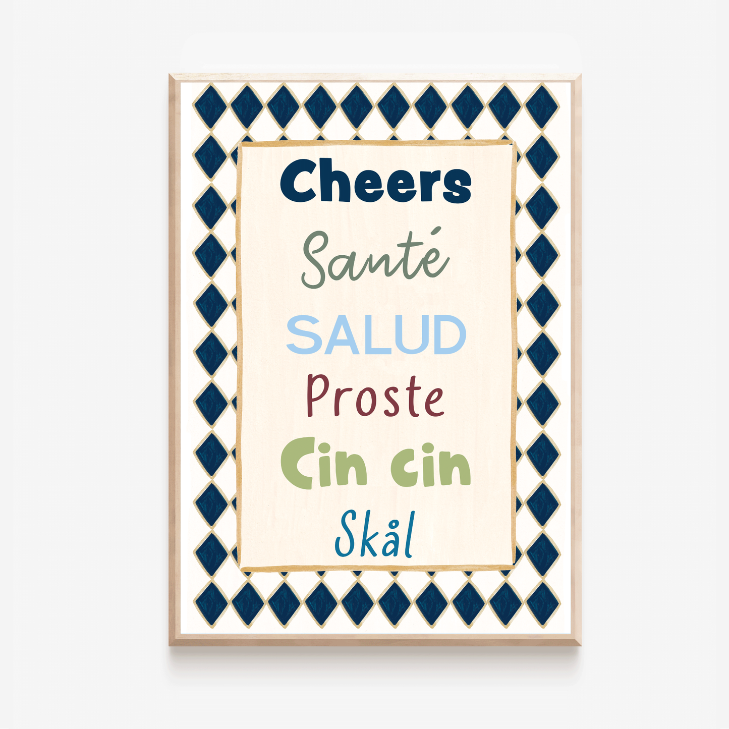 Cheers Print