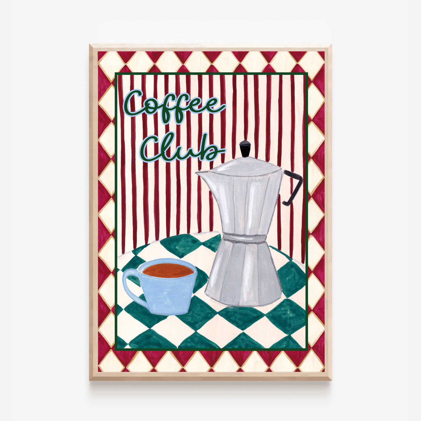 Coffee Club Print