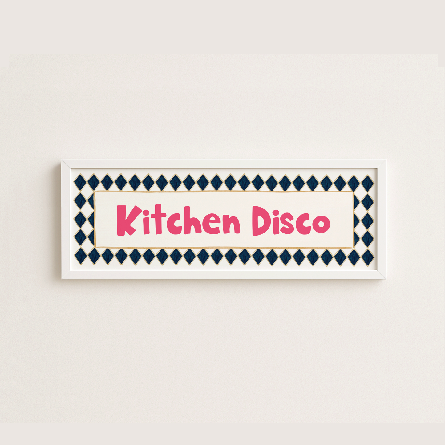 Kitchen Disco Panoramic Print