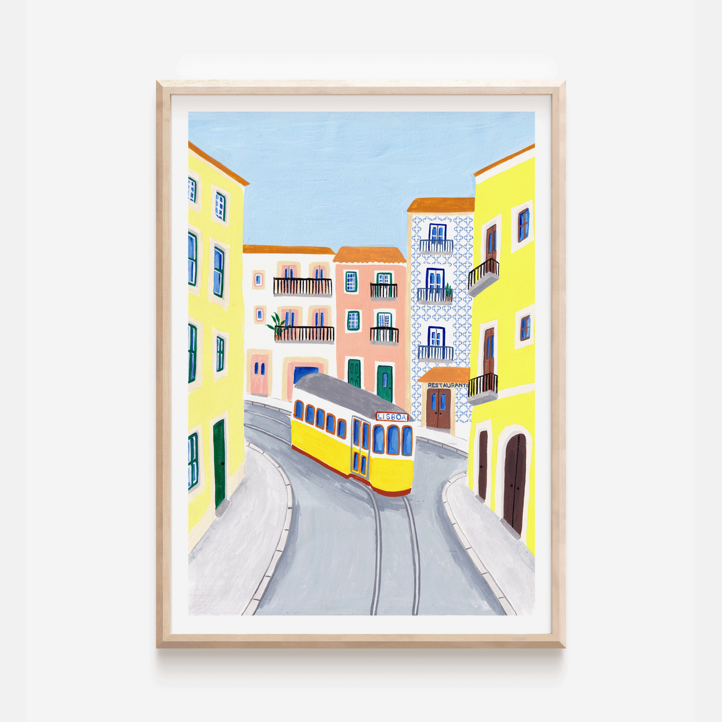 Lisbon Art Print