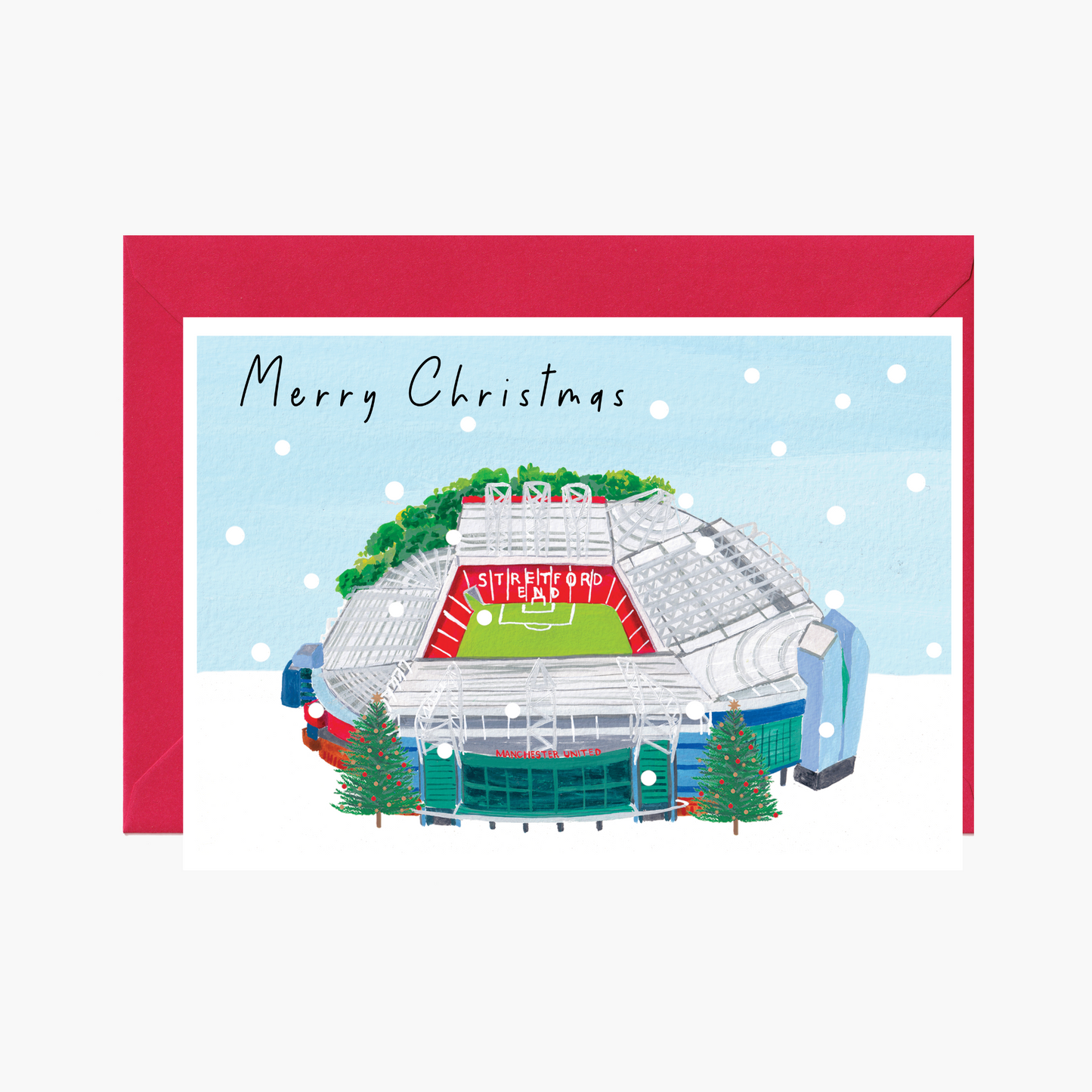 Manchester United Christmas Card