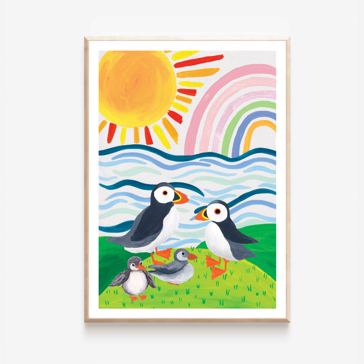 Puffin Art Print