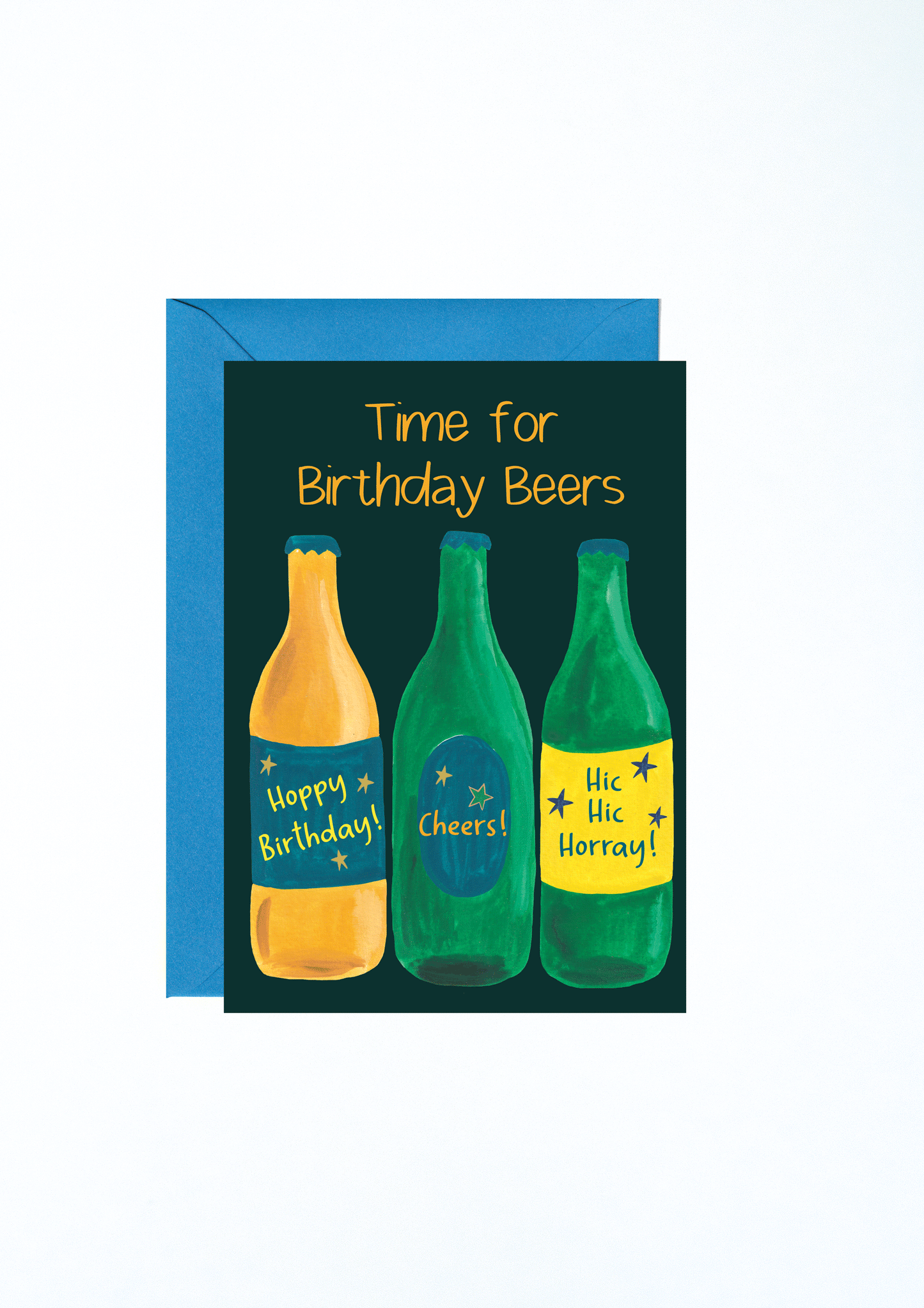 Time For Birthday Beers Card