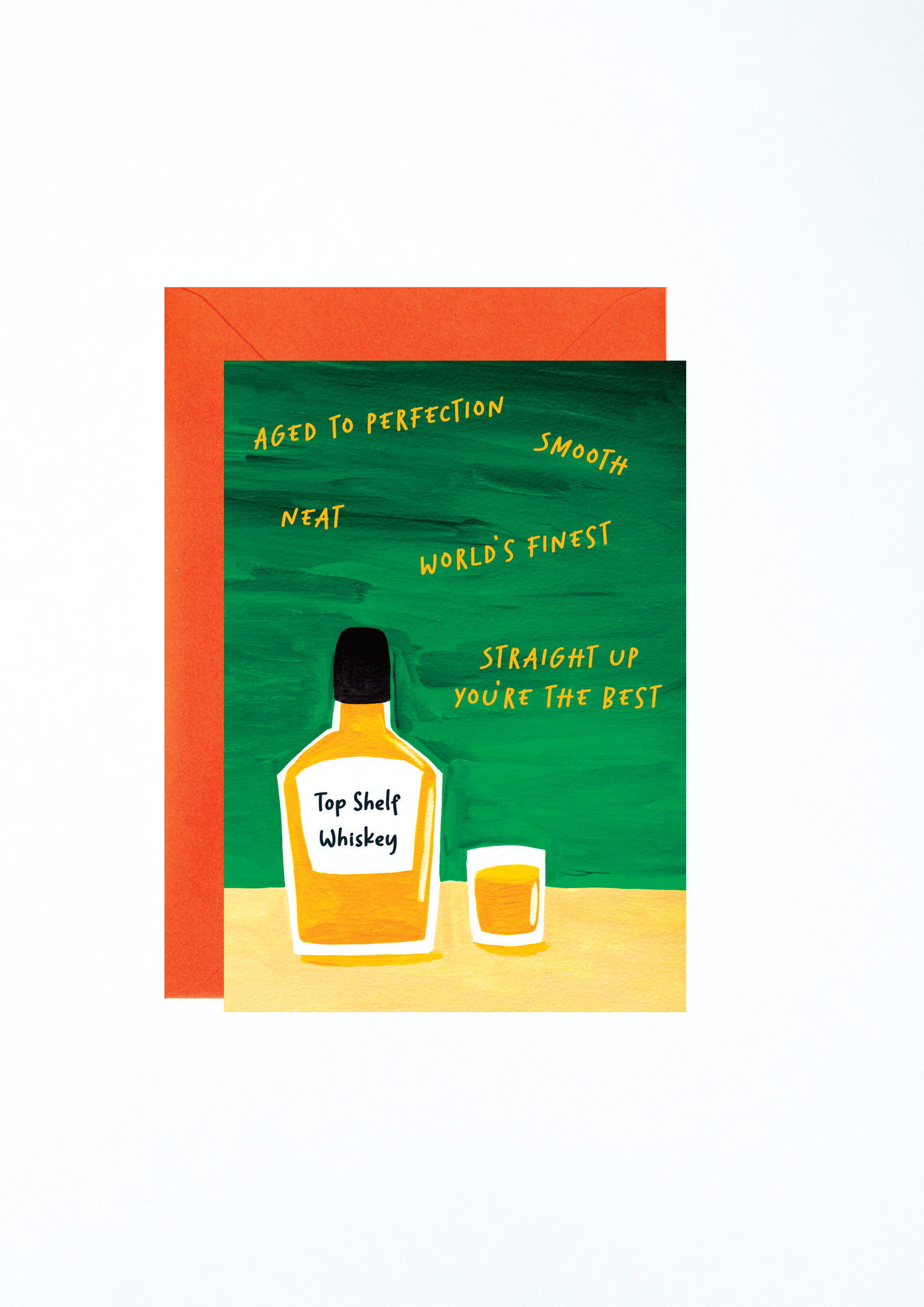 Whiskey Greeting Card