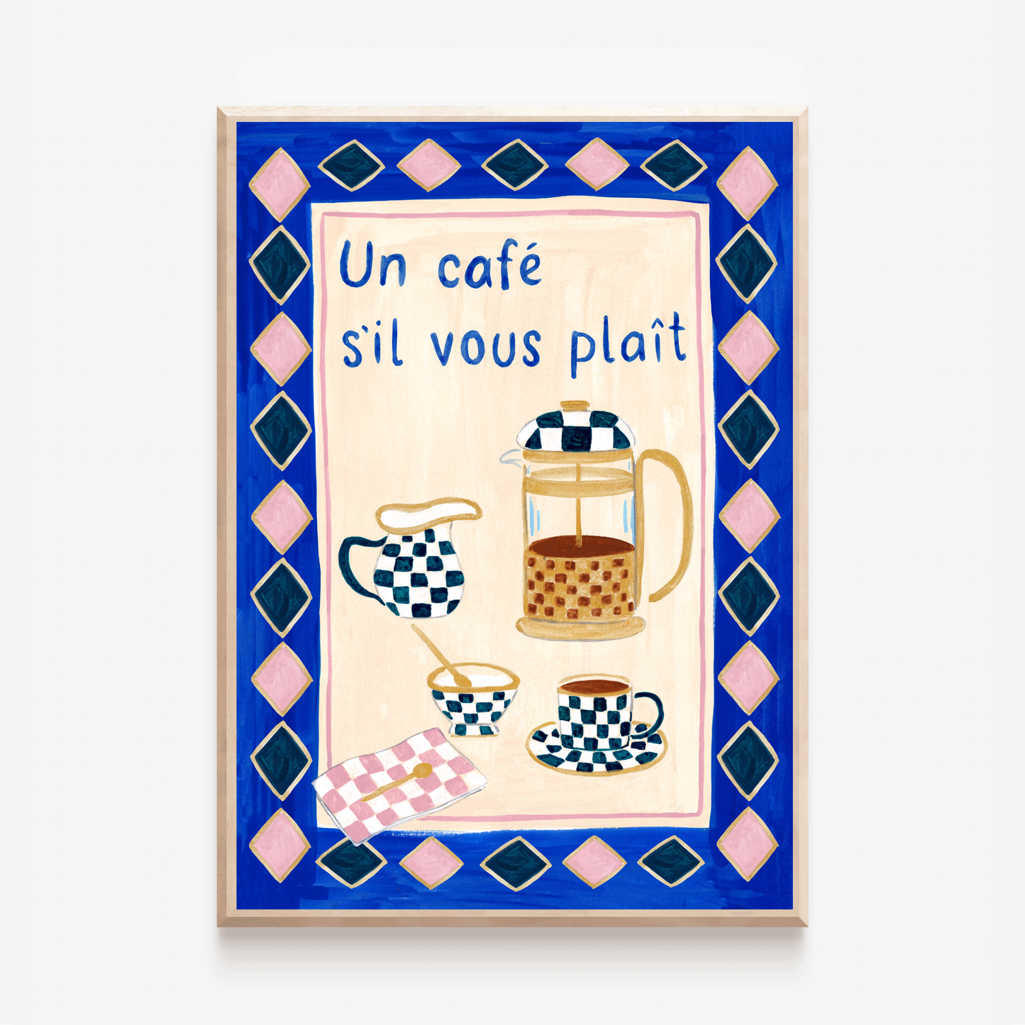 Un Cafe Print