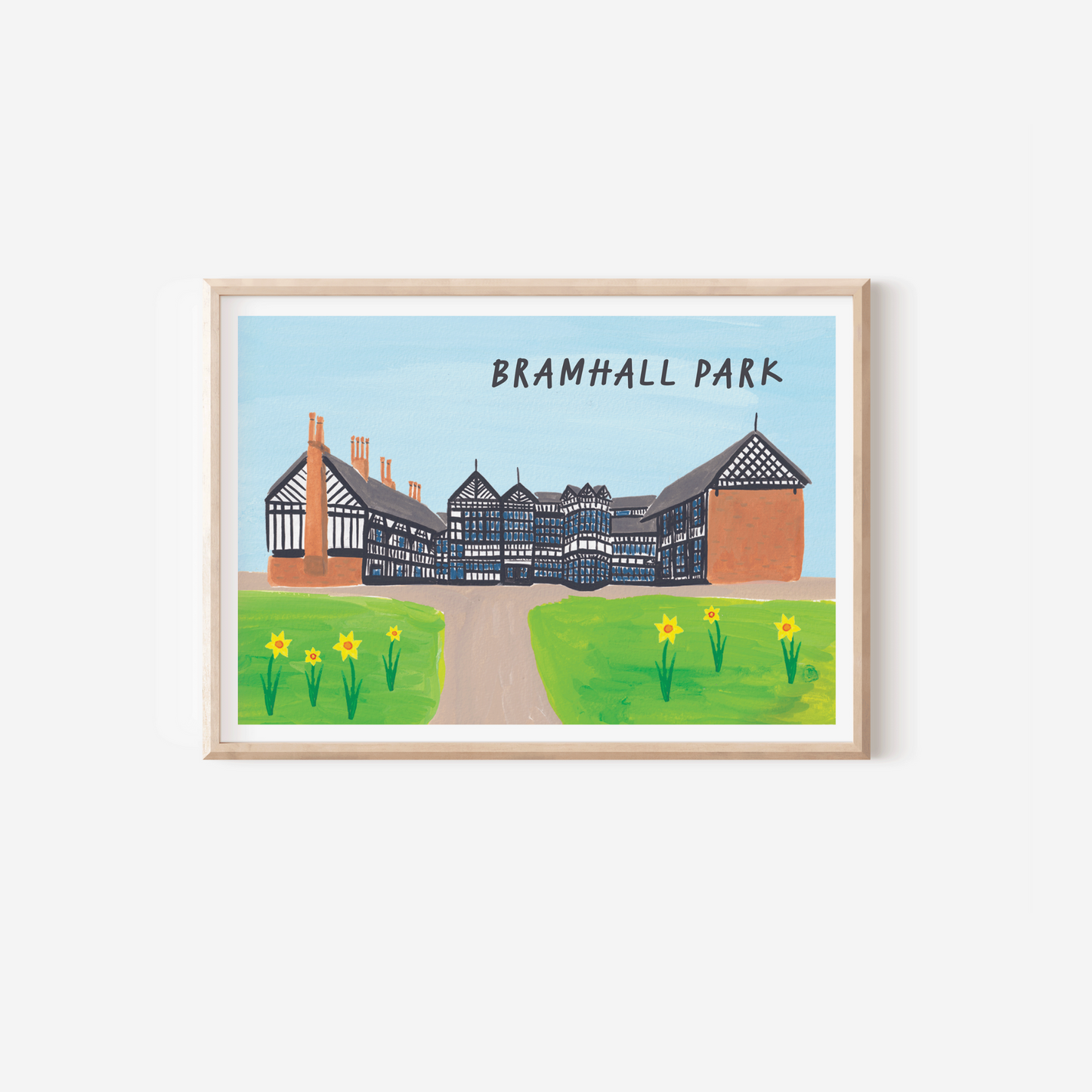 Bramhall Park Art Print