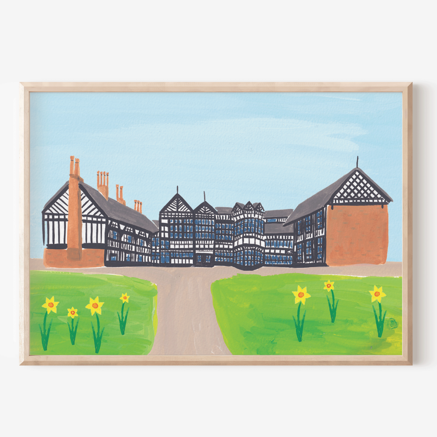 Bramhall Park Art Print