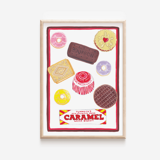 British Biscuits Print
