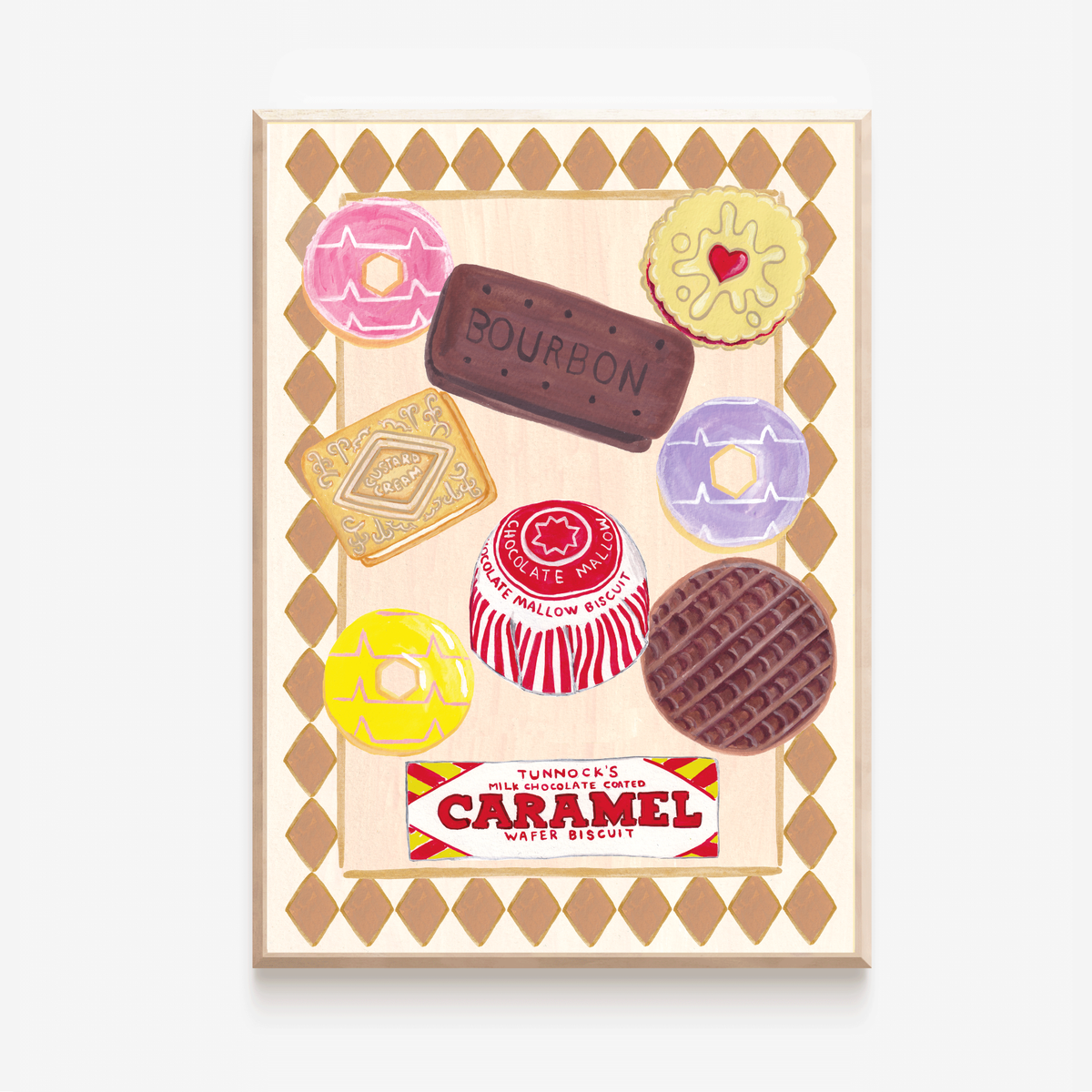 British Biscuits Print