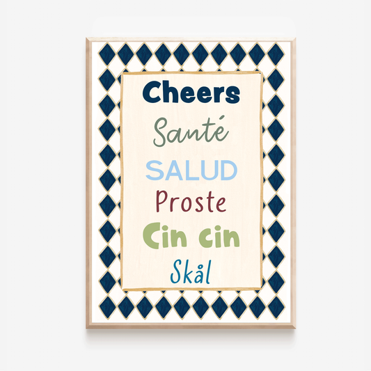 Cheers Print