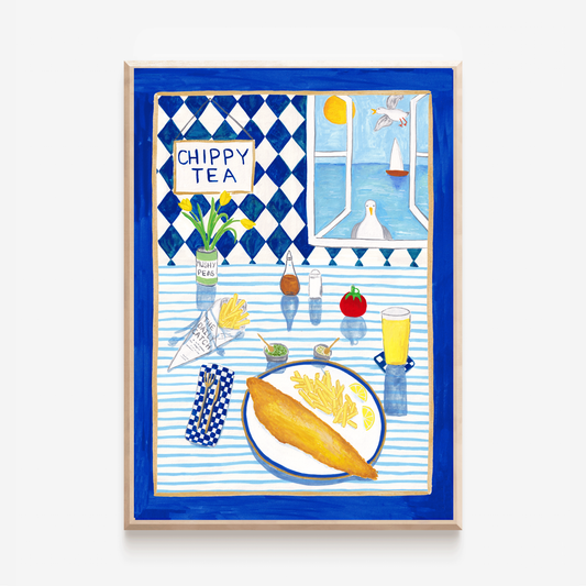 Chippy Tea Print