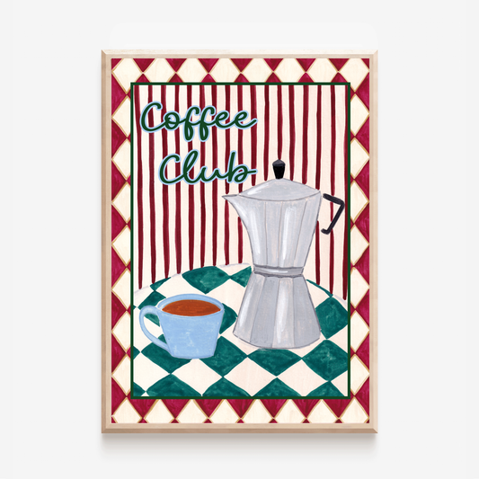 Coffee Club Print