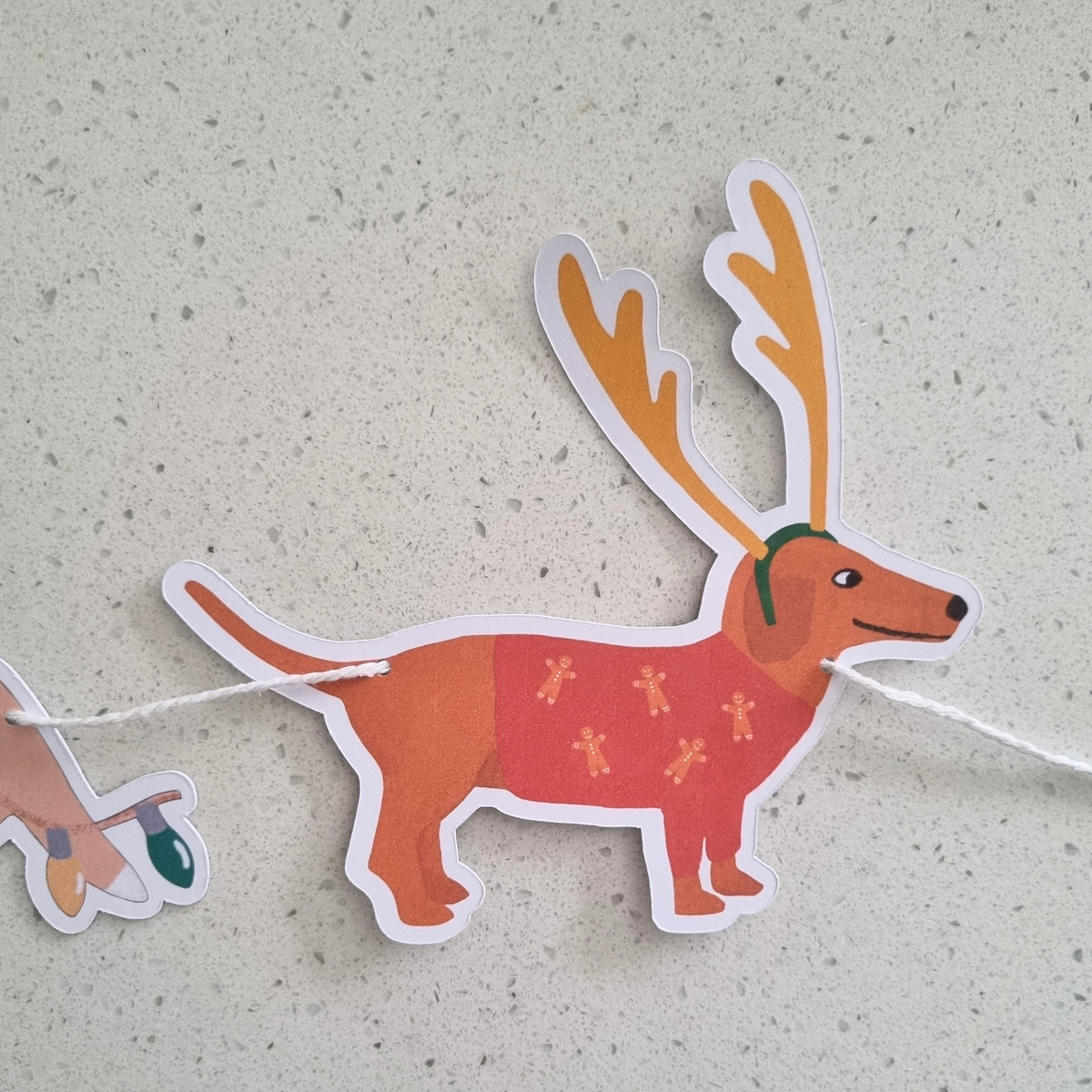 Dogs In Christmas Outfits Christmas Garland