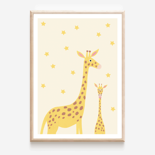 Giraffes Art Print