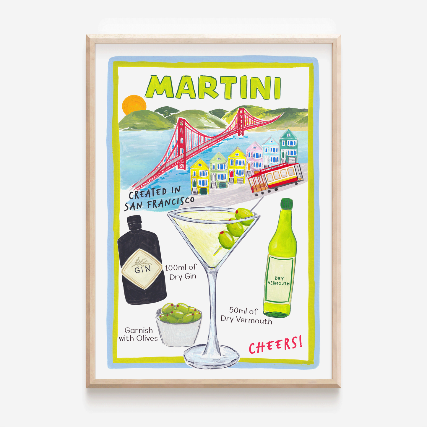 Martini Cocktail Print