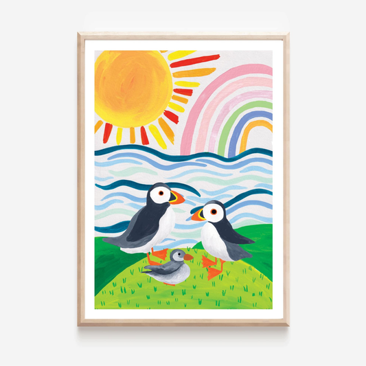 Puffin Art Print